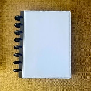 Tull Jr Sized Leather back notebook
